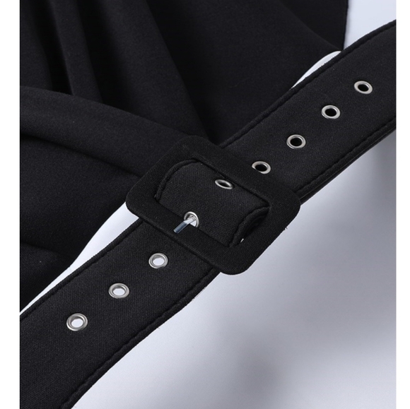 Fashion 2 color midi Dress new size S, M, L, XL, XXL Available Strech Material. - Picture 7 of 15